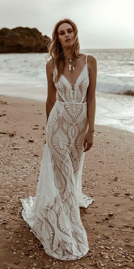 destination wedding dress