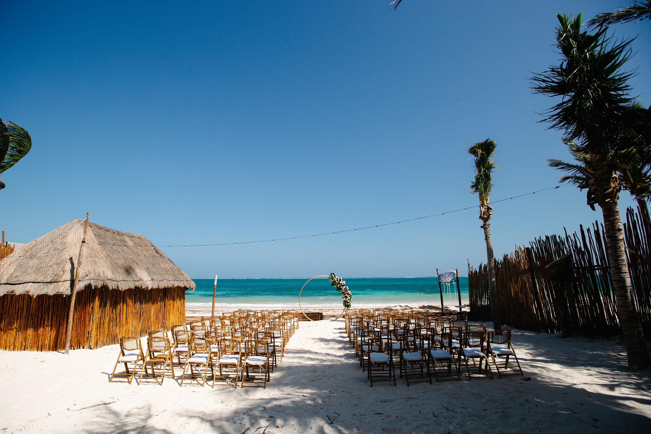 acamaya weddings beach area