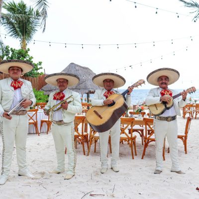 Mariachi at Beach Wedding