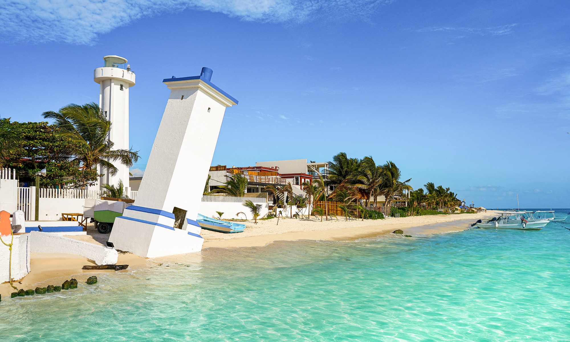 Puerto Morelos lighthouse